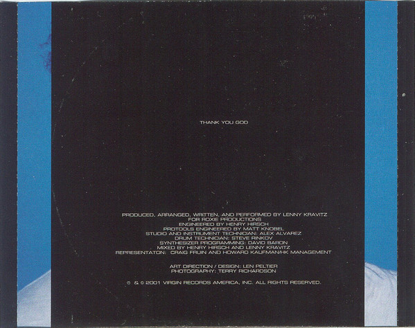 Lenny Kravitz - Lenny (CD, Album)