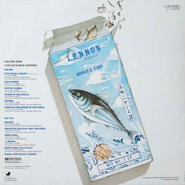 Lennon* / Plastic Ono Band* - Shaved Fish (LP, Comp, RE)