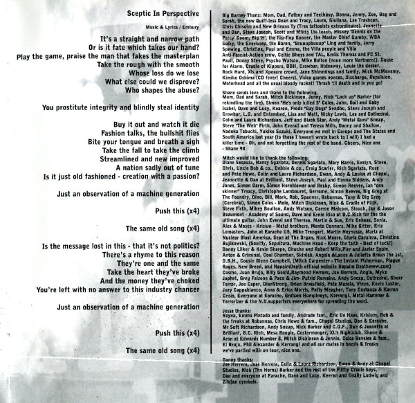 Napalm Death - Words From The Exit Wound (CD, Album)