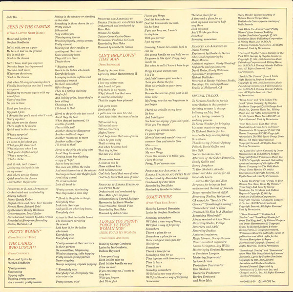 Barbra Streisand - The Broadway Album (LP, Album)