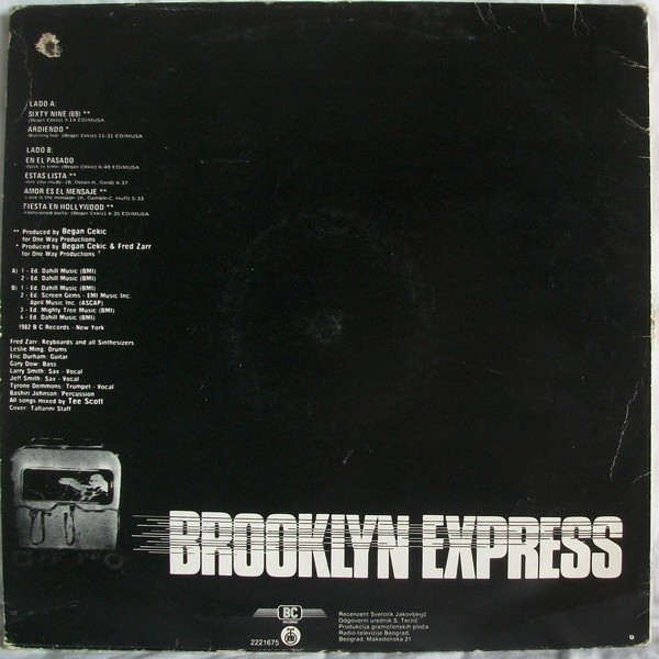 Brooklyn Express - Brooklyn Express (LP, Album, RP)