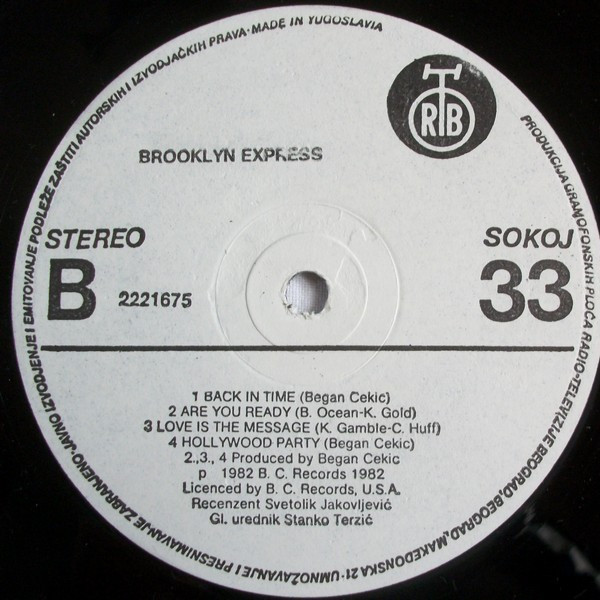 Brooklyn Express - Brooklyn Express (LP, Album, RP)