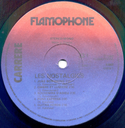 Les Nostalgics - Les Nostalgics (LP, Album)
