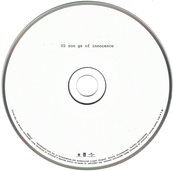 U2 - Songs Of Innocence (CD, Album)