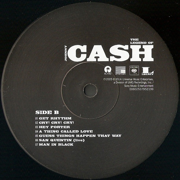 Johnny Cash - The Legend Of Johnny Cash (2xLP, Comp, 180)