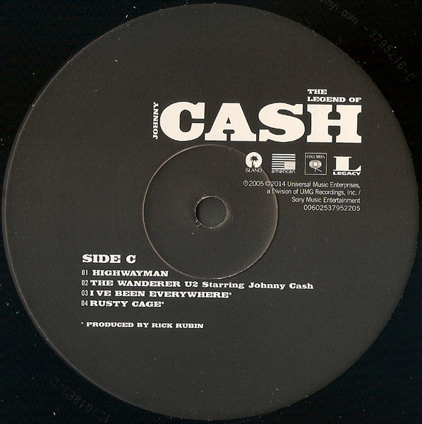 Johnny Cash - The Legend Of Johnny Cash (2xLP, Comp, 180)