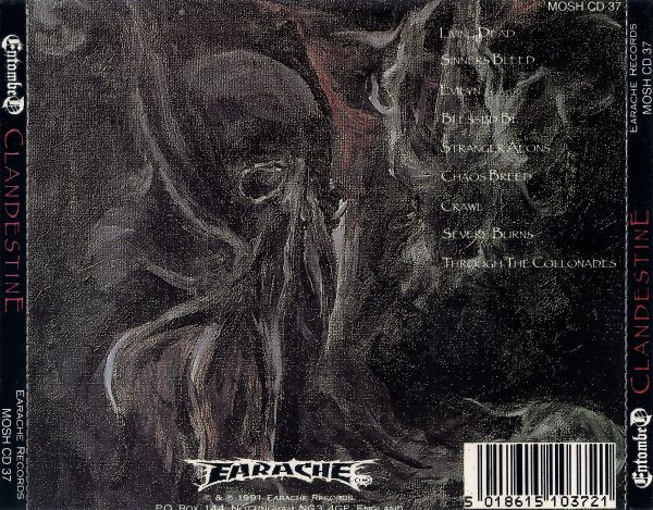 Entombed - Clandestine (CD, Album)