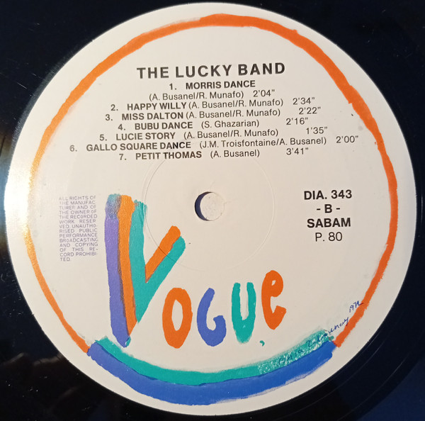 The Lucky Band - The Lucky Band (LP)