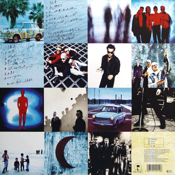 U2 - Achtung Baby (LP, Album, Son)