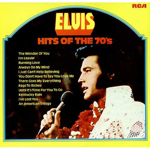Elvis Presley - Hits Of The 70's (LP, Comp, Mono)