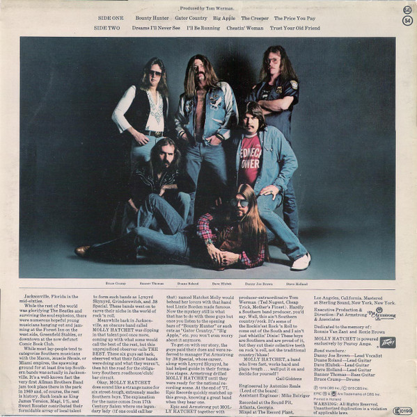 Molly Hatchet - Molly Hatchet (LP, Album)