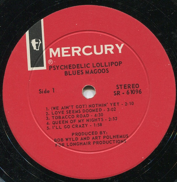 Blues Magoos - Psychedelic Lollipop (LP, Album, Mer)