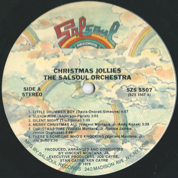 The Salsoul Orchestra - Christmas Jollies (LP, Album, Ter)