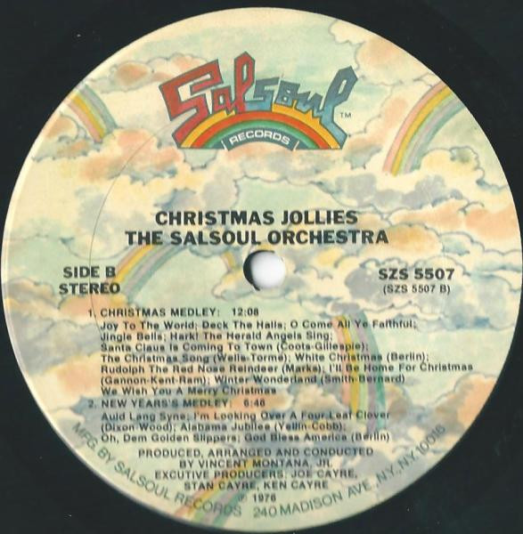 The Salsoul Orchestra - Christmas Jollies (LP, Album, Ter)