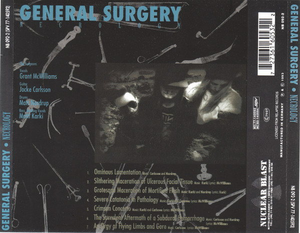 General Surgery - Necrology (CD, EP)