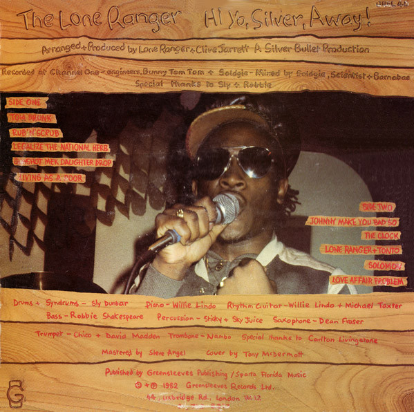 The Lone Ranger* - Hi-Yo, Silver, Away! (LP, Album)