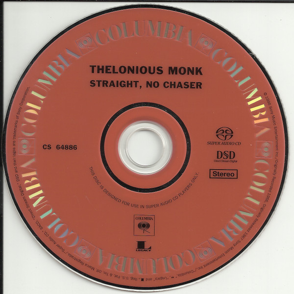 Monk* - Straight, No Chaser (SACD, Album, RE, RM)