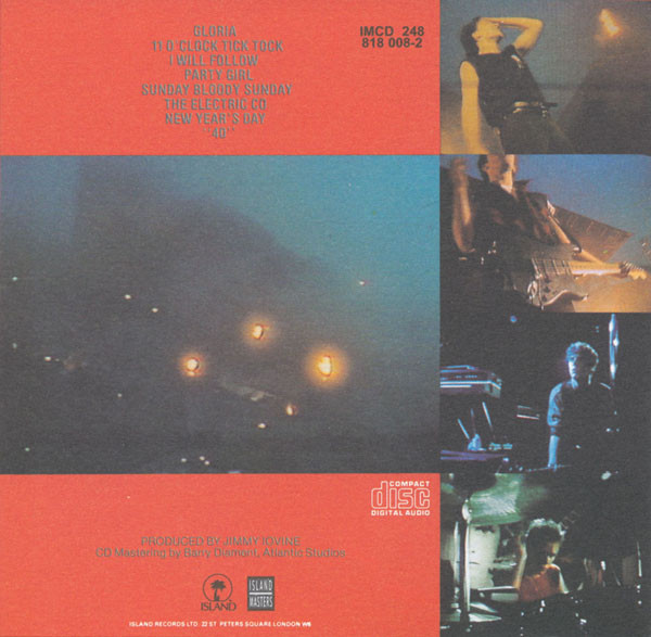 U2 - Live / Under A Blood Red Sky (CD, MiniAlbum, RE)