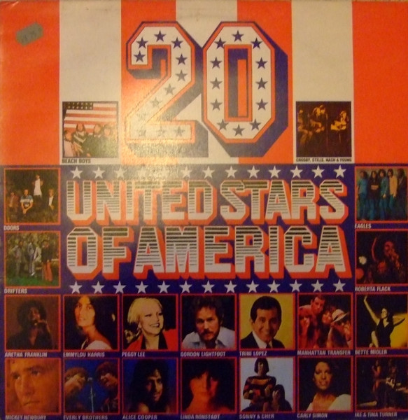 Various - 20 United Stars Of America (LP, Comp)