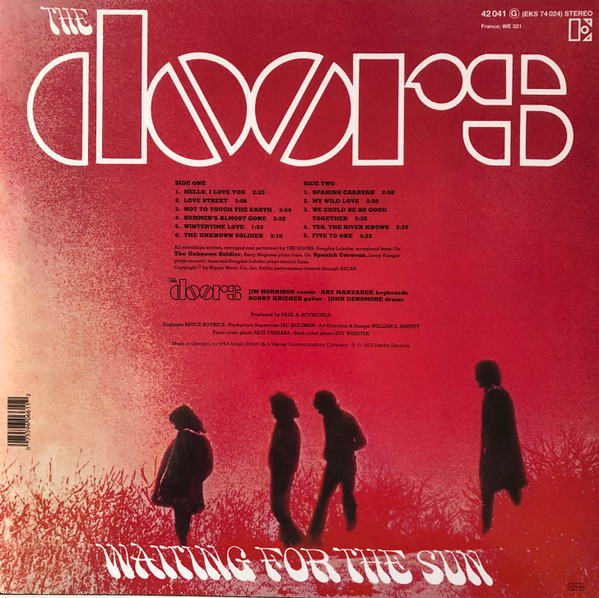 The Doors - Waiting For The Sun (LP, Album, RE, 180)