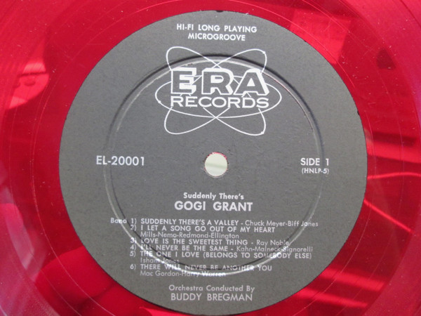 Gogi Grant - Suddenly There's Gogi Grant  (LP, Album, Red)