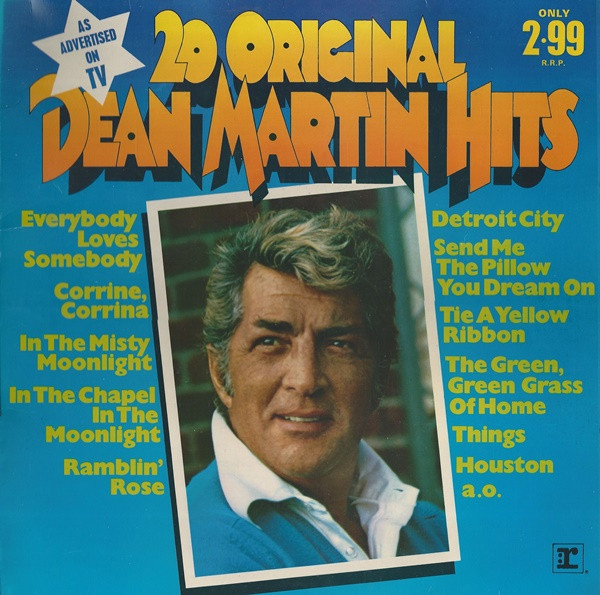 Dean Martin - 20 Original Dean Martin Hits (LP, Comp)