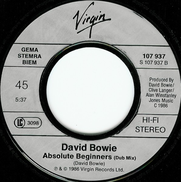 David Bowie - Absolute Beginners (7