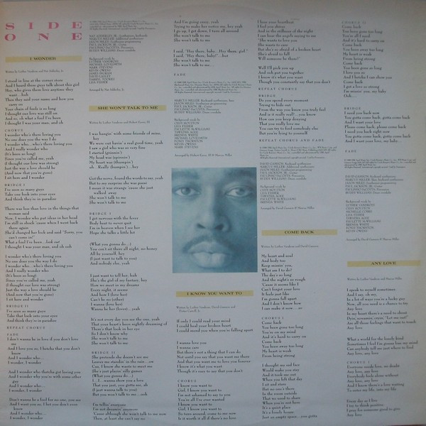 Luther Vandross - Any Love (LP, Album)