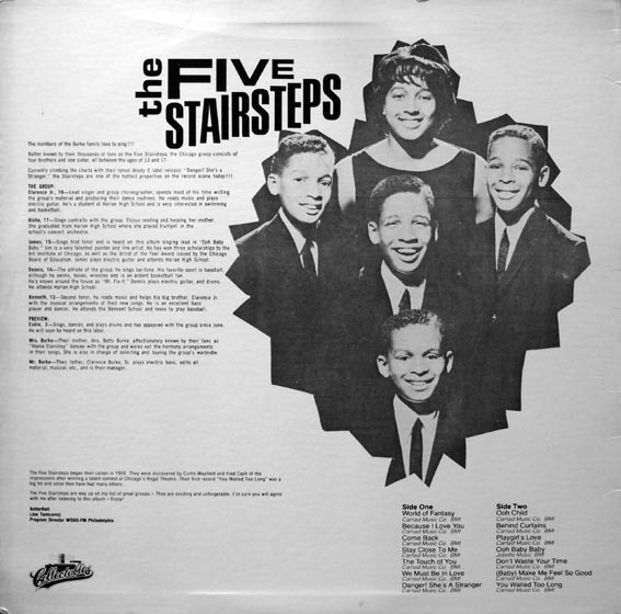 The Five Stairsteps* - The Best Of The Five Stairsteps (LP, Comp)