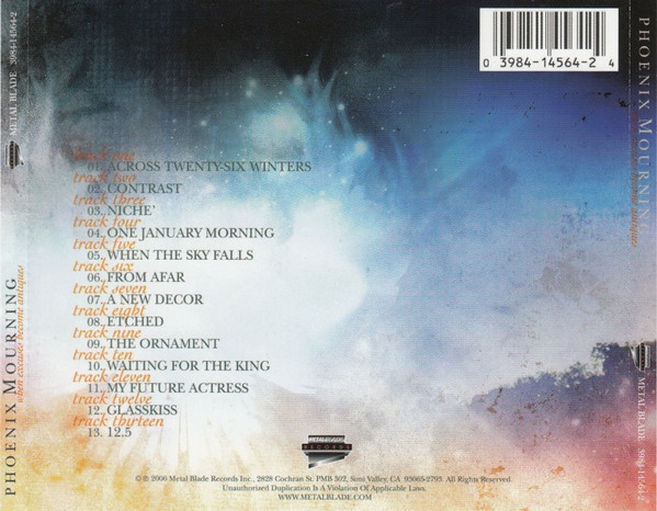 Phoenix Mourning - When Excuses Become Antiques (CD, Album)