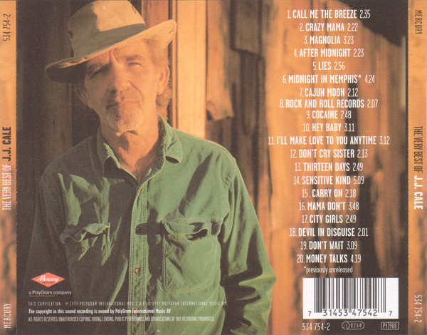 J.J. Cale - The Very Best Of J.J. Cale (CD, Comp)