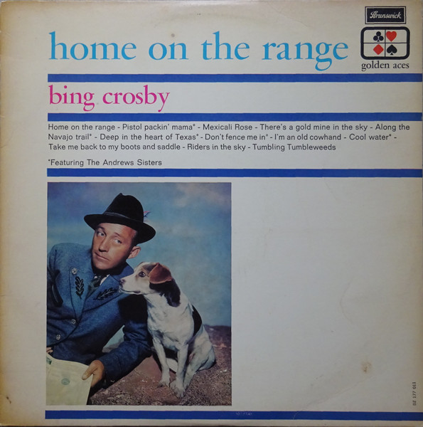 Bing Crosby - Home On The Range (LP, Album, Mono)