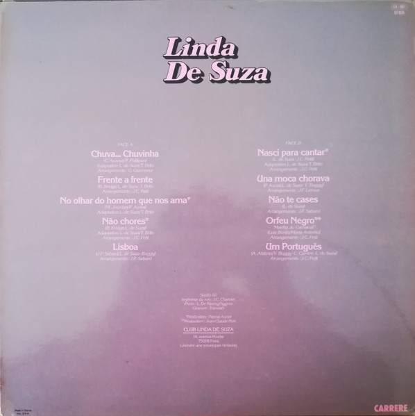 Linda De Suza - Em Português (LP, Album)