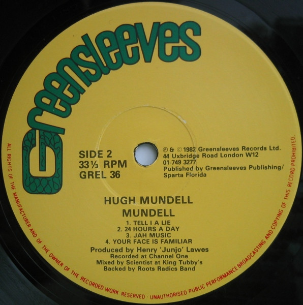 Hugh Mundell - Mundell (LP, Album)