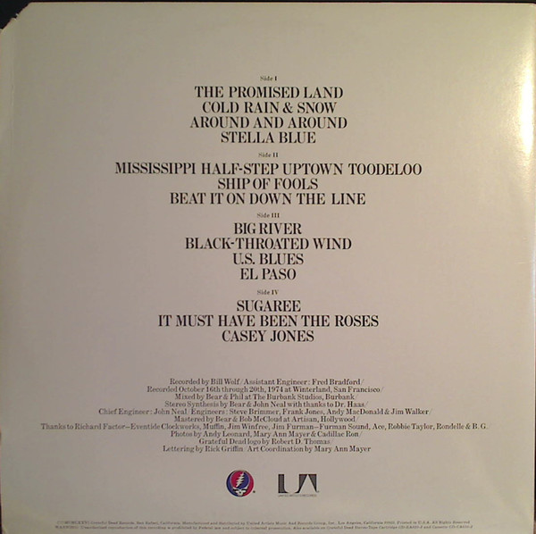 Grateful Dead* - Steal Your Face (2xLP, Album, All)
