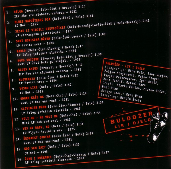 BuldoÅ¾er - Lik I Djelo (CD, Comp, Promo)
