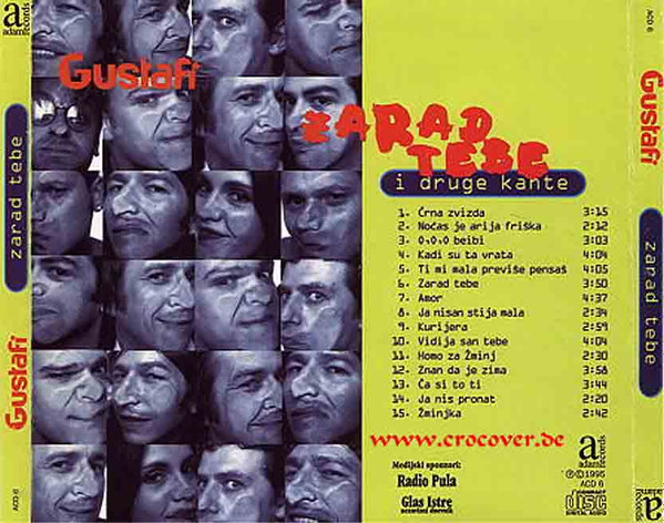 Gustafi - Zarad tebe (i druge kante) (CD-ROM, Album)