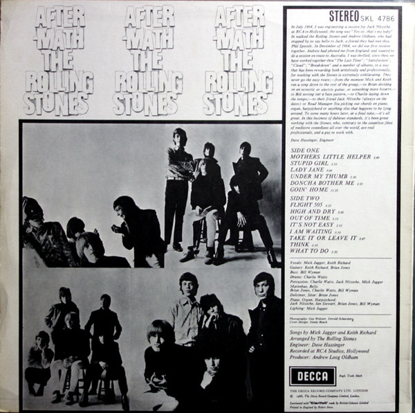 The Rolling Stones - Aftermath (LP, Album)