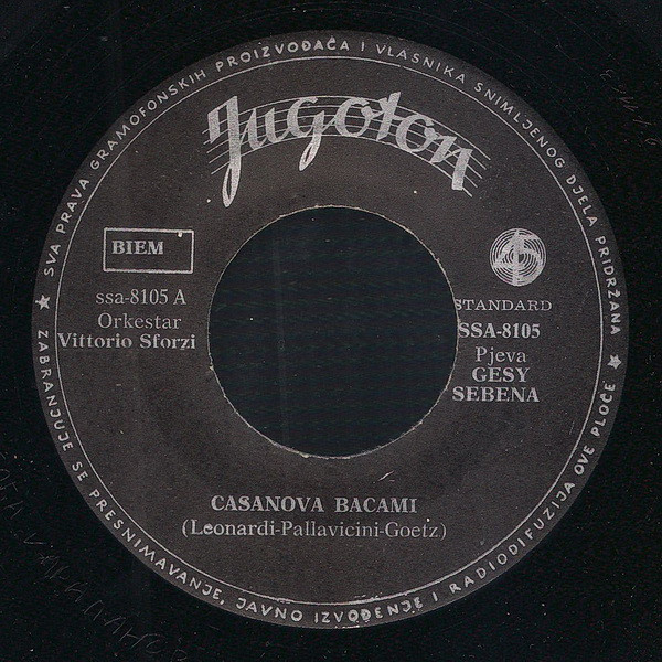 Gesy Sebena - Casanova Bacami (7