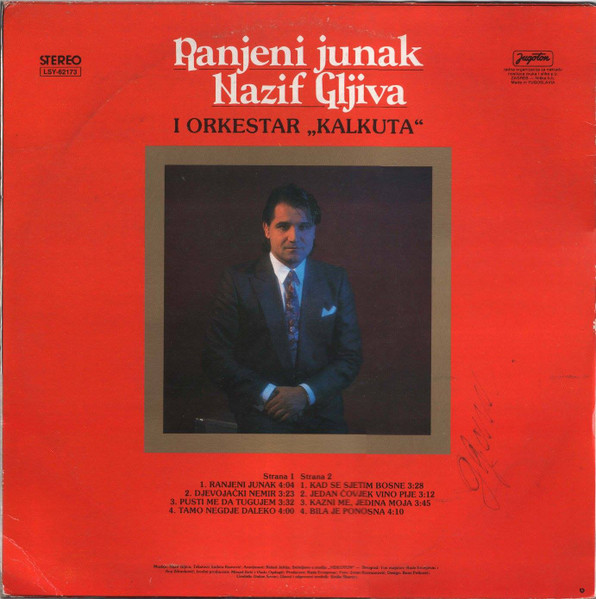 Nazif Gljiva - Ranjeni Junak (LP, Album)