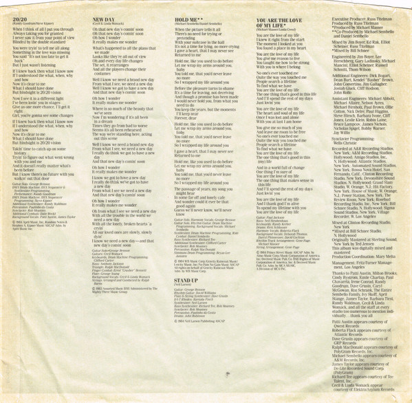 George Benson - 20/20 (LP, Album)
