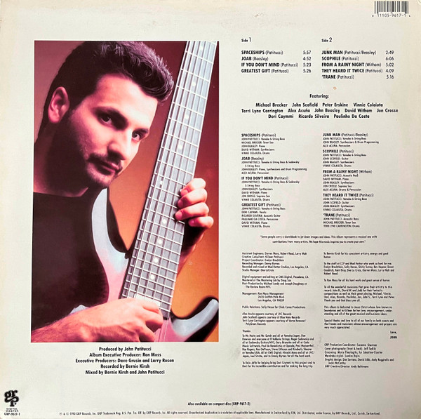 John Patitucci - Sketchbook (LP, Album)