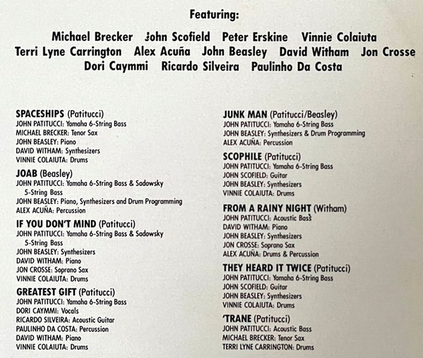 John Patitucci - Sketchbook (LP, Album)