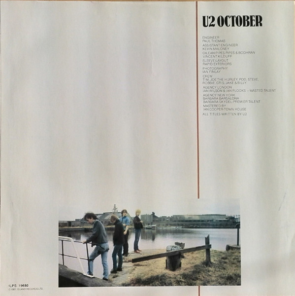 U2 - October (LP, Album)