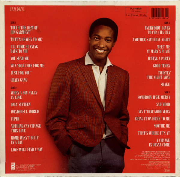 Sam Cooke - The Man And His Music (2xLP, Comp, RM, Gat)