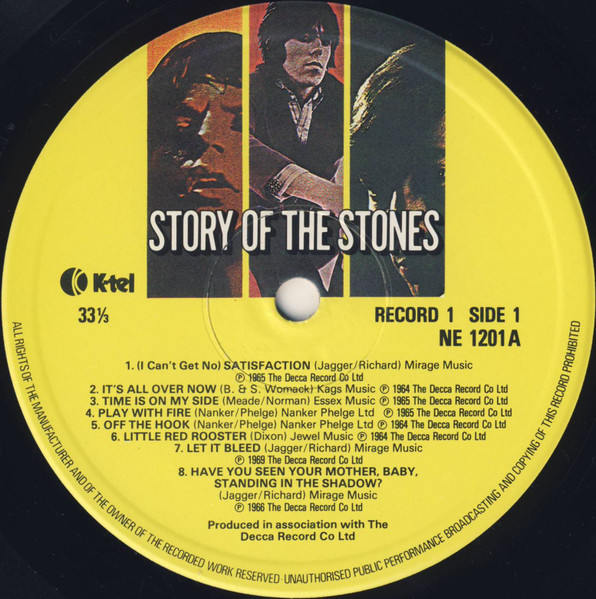 The Rolling Stones - Story Of The Stones (2xLP, Comp, Mono)