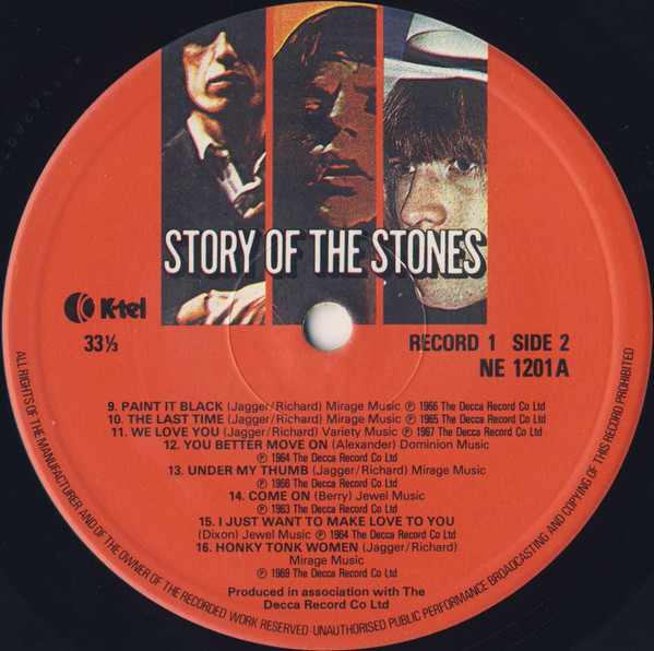 The Rolling Stones - Story Of The Stones (2xLP, Comp, Mono)