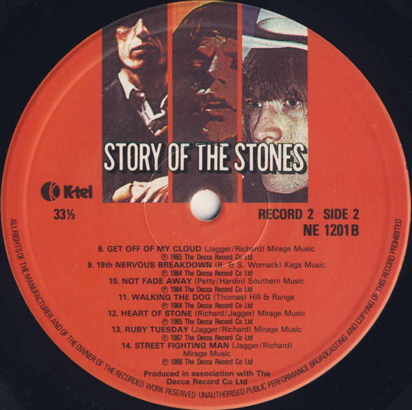 The Rolling Stones - Story Of The Stones (2xLP, Comp, Mono)