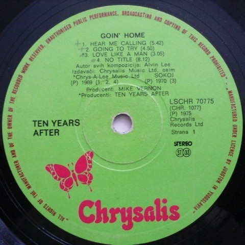 Ten Years After - Goin' Home! (LP, Comp)