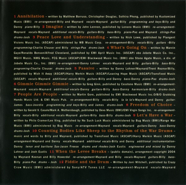 A Perfect Circle - Emotive (CD, Album, Copy Prot.)